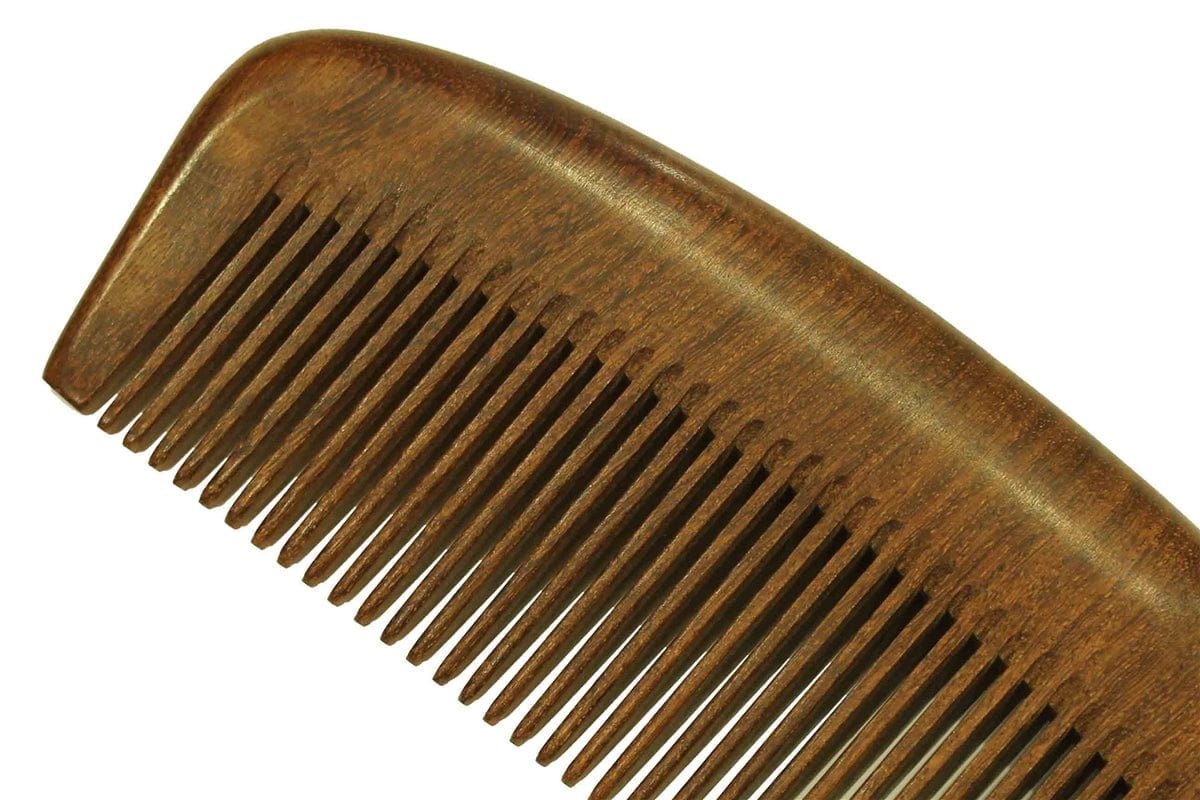 sandalwood beard comb, sandalwood comb, beard comb sandalwood