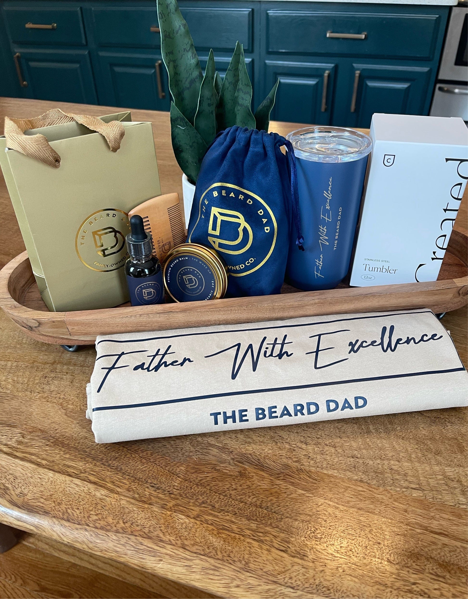 gift for dad, birthday gift for dad, gift for bearded dad, beard kit bundle, beard kit gift, beard gift set, the beard dad gift bundle, gift bundle for beard dads