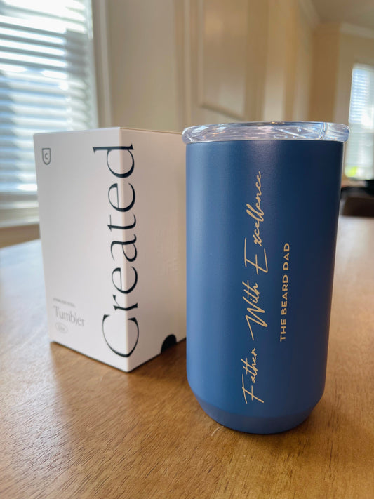Father With Excellence 12oz. Tumbler